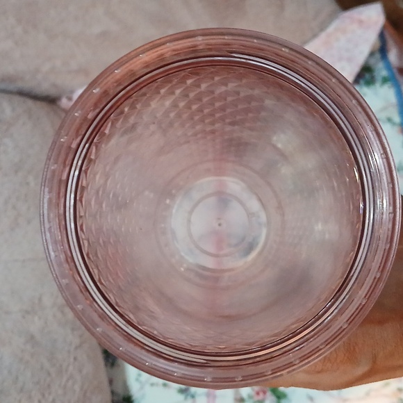 ♡Pink Textured Tumbler with New Pink Straw♡ - Picture 6 of 16